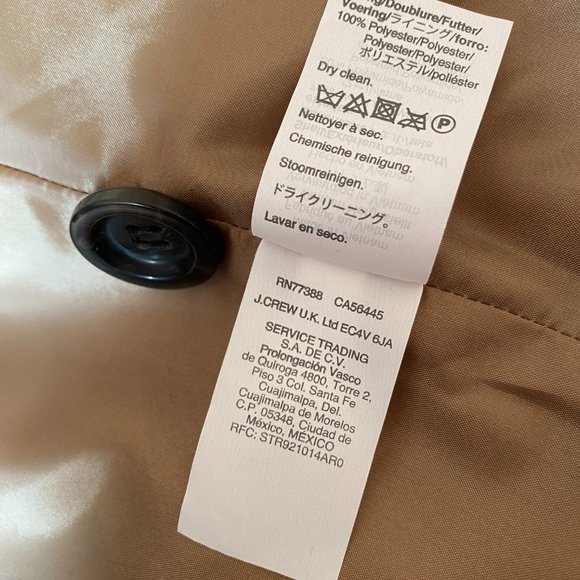 Madewell Bergen Cocoon Coat, Classic Desert Camel - Picture 8 of 9